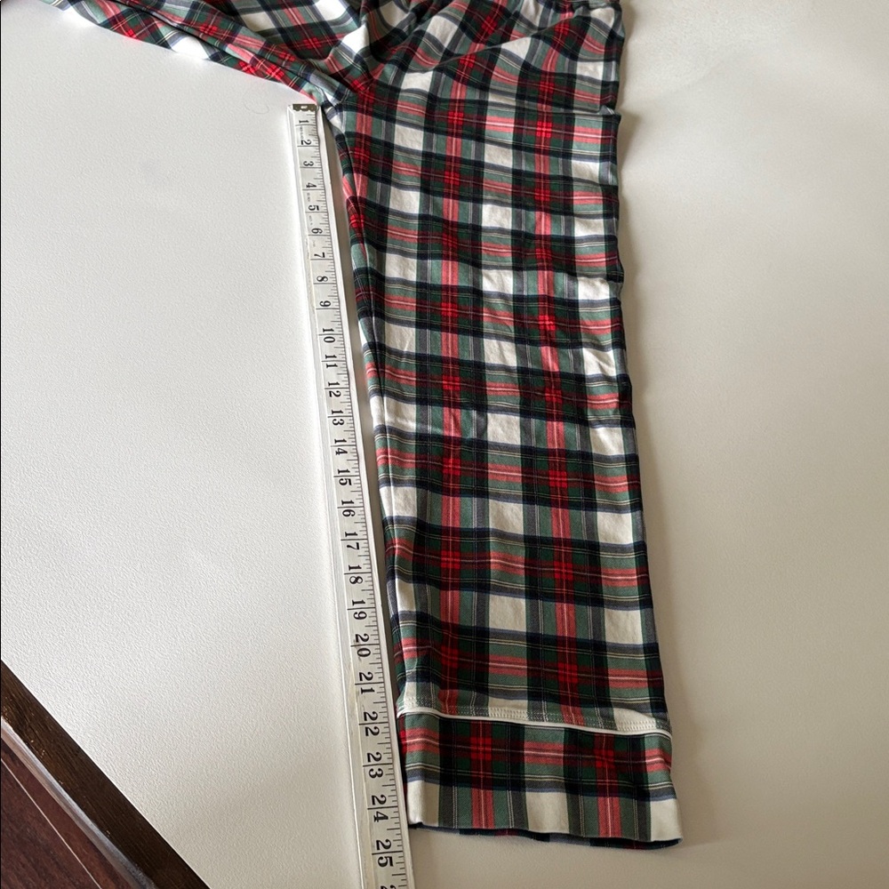The Beaufort Bonnet Company Pajama Set Aiken Plaid Pima Cotton Holiday Size XS - Picture 14 of 14
